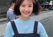 小姐姐跳甩头,小姐姐演绎动感风采